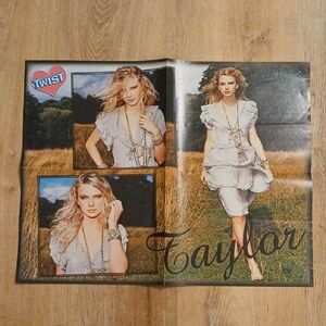 Taylor Swift Twist Magazine Poster
